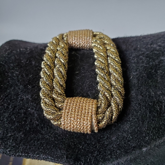 Vintage Joan & David black suede shoes size 8M - Picture 4 of 14